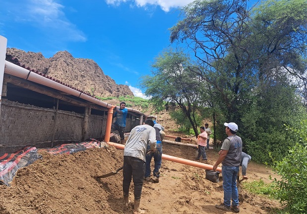 Trabajos para proteger las zonas arqueológicas de las lluvias