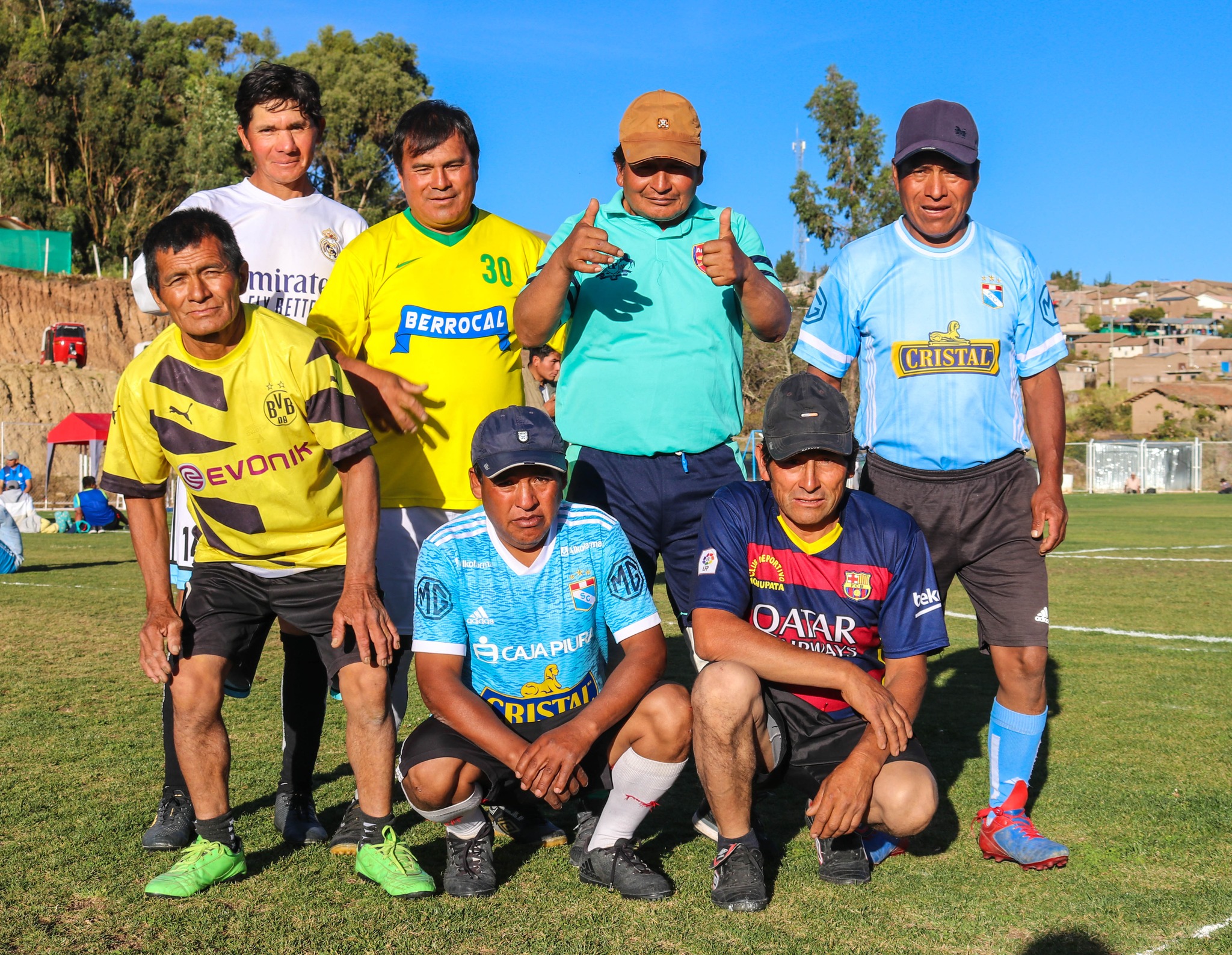 Campeonato de fulbito en homenaje a papá.