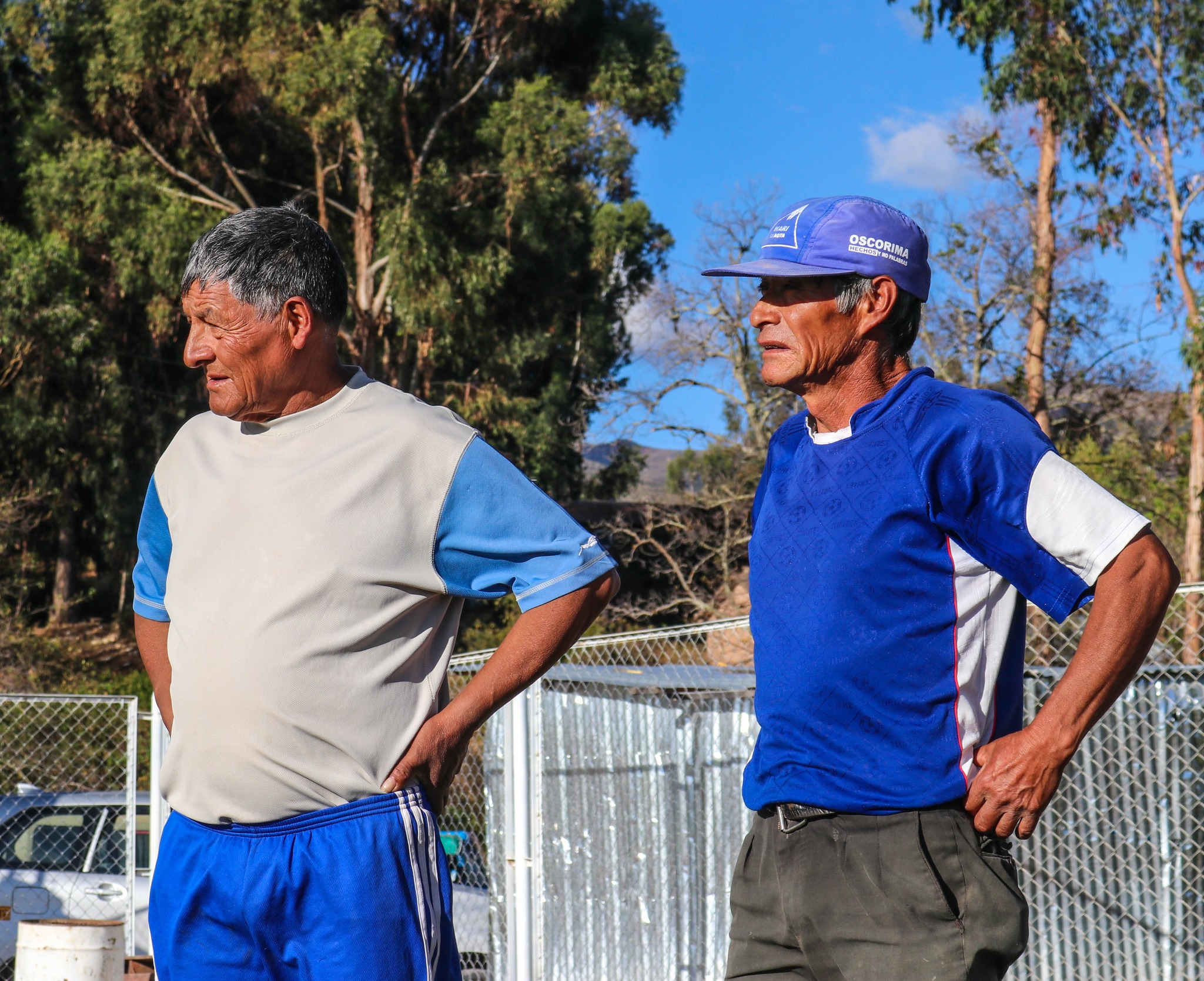 Campeonato de fulbito en homenaje a papá.