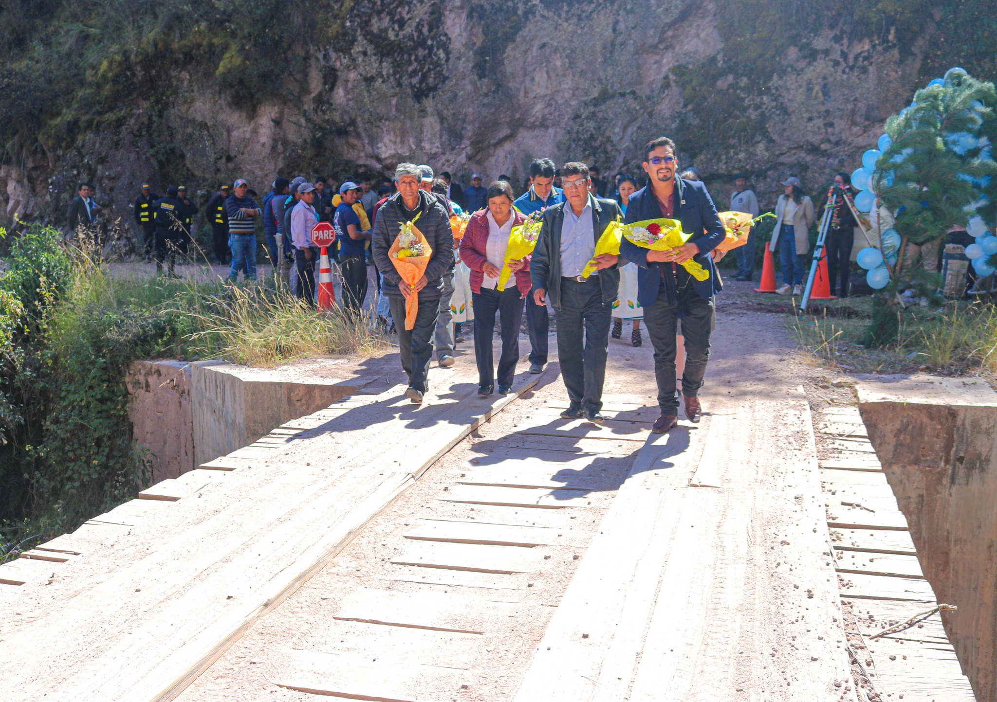 Puesta de Primera Piedra - Puente Huamanhura