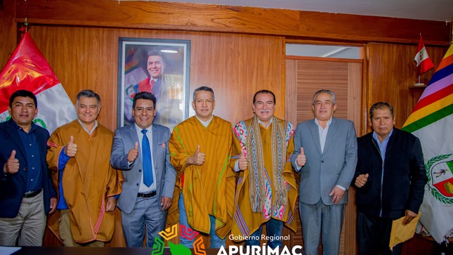 Ministerio de vivienda y GORE Apurímac organizan reunión para ejecutar proyectos