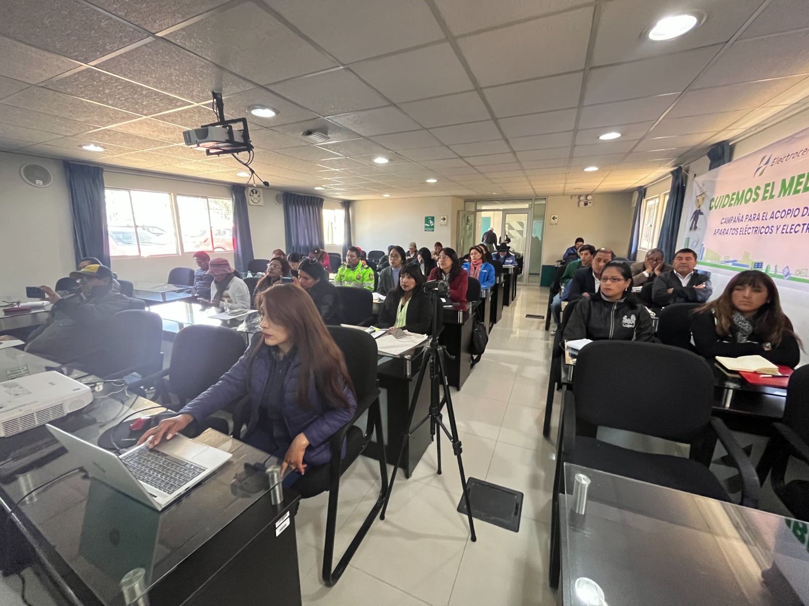 Electrocentro y MPH promueven mesa de trabajo interinstitucional para el acopio de artículos eléctricos y electrónicos en desuso