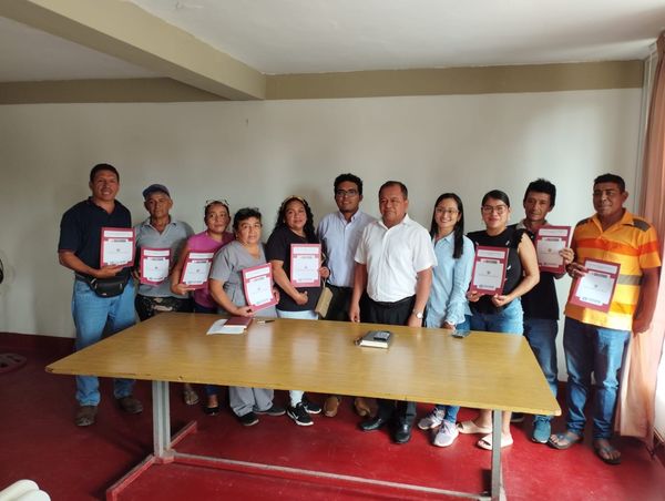 Vecinos Del Distrito De Salitral Son Beneficiados Con 47 Títulos De Propiedad