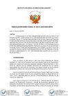 Vista preliminar de documento Resolución Directoral N° 0019-2023-INIA-DDTA