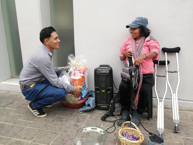 Elsy Jackelynne Donato Romero ganó el Concurso Inclusivo Descubriendo Nuevos Valores y Talento en Personas con Discapacidad, de la OMPED.