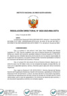 Vista preliminar de documento Resolución Directoral N° 0022-2023-INIA-DDTA