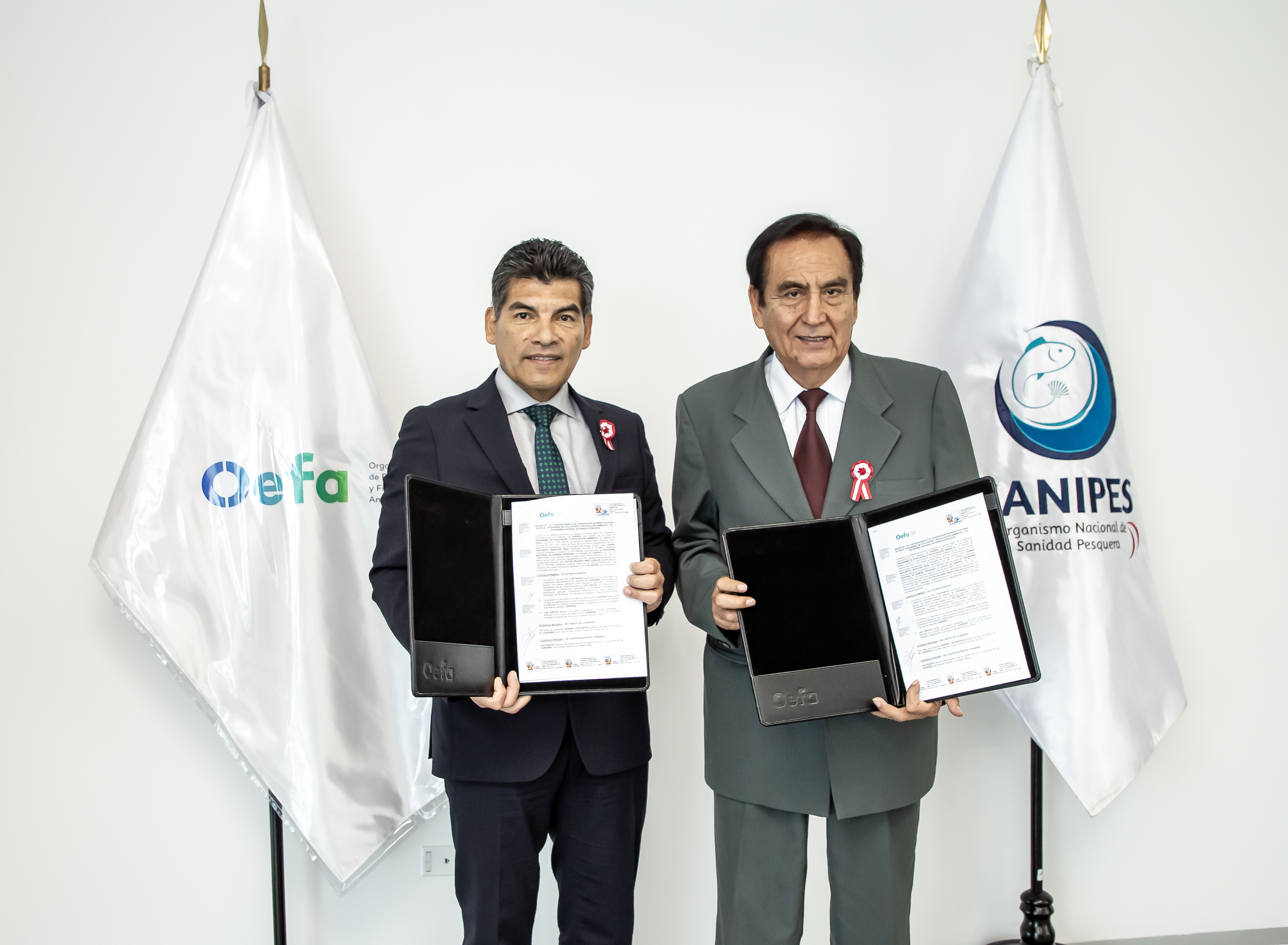 OEFA y Sanipes fortalecen relaciones de cooperación interinstitucional