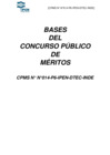 Vista preliminar de documento 1.BASES CPMS N°014-P6-IPEN-DTEC-INDE