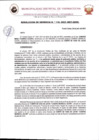 Vista preliminar de documento RESOLUCION DE GERENCIA N° 116-2023-MDY-GDSE