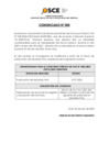 Vista preliminar de documento Comunicado N° 004 Concurso de CAS N° 038-2023/LIMA-TEMPORAL