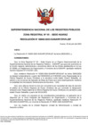 Vista preliminar de documento Resolución Jefatural N° 069-2023-SUNARP/ZRVII/JEF