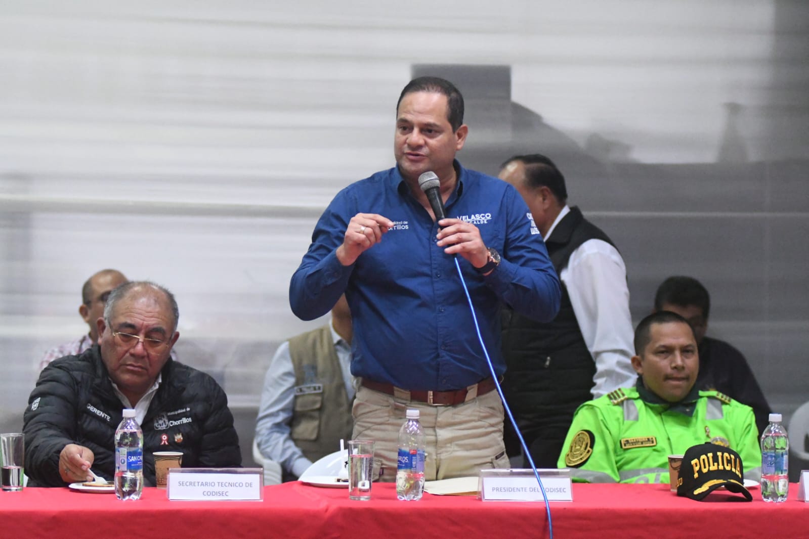 Alcalde Fernando Velasco es el presidente del CODISEC