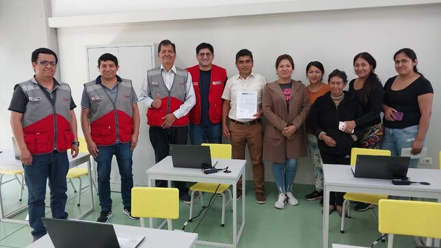 Pronied culminó y entregó renovadas instalaciones de la  IE N.° 88271 de Nepeña en Áncash