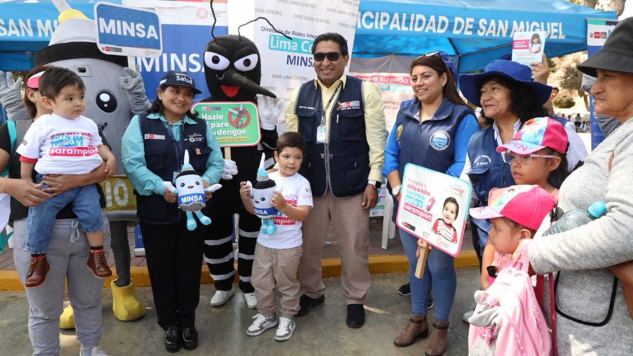 Barrido de vacunación contra la polio suma cerca de 800 000 niñas y niños protegidos
