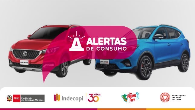 Vehículos MG ZX y ZX plus, fabricados en el 2022 y 2023, presentarían fallas en el freno