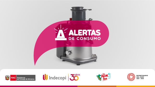 Indecopi: exprimidores Power Juicer de Quality Products podrían romperse durante su uso