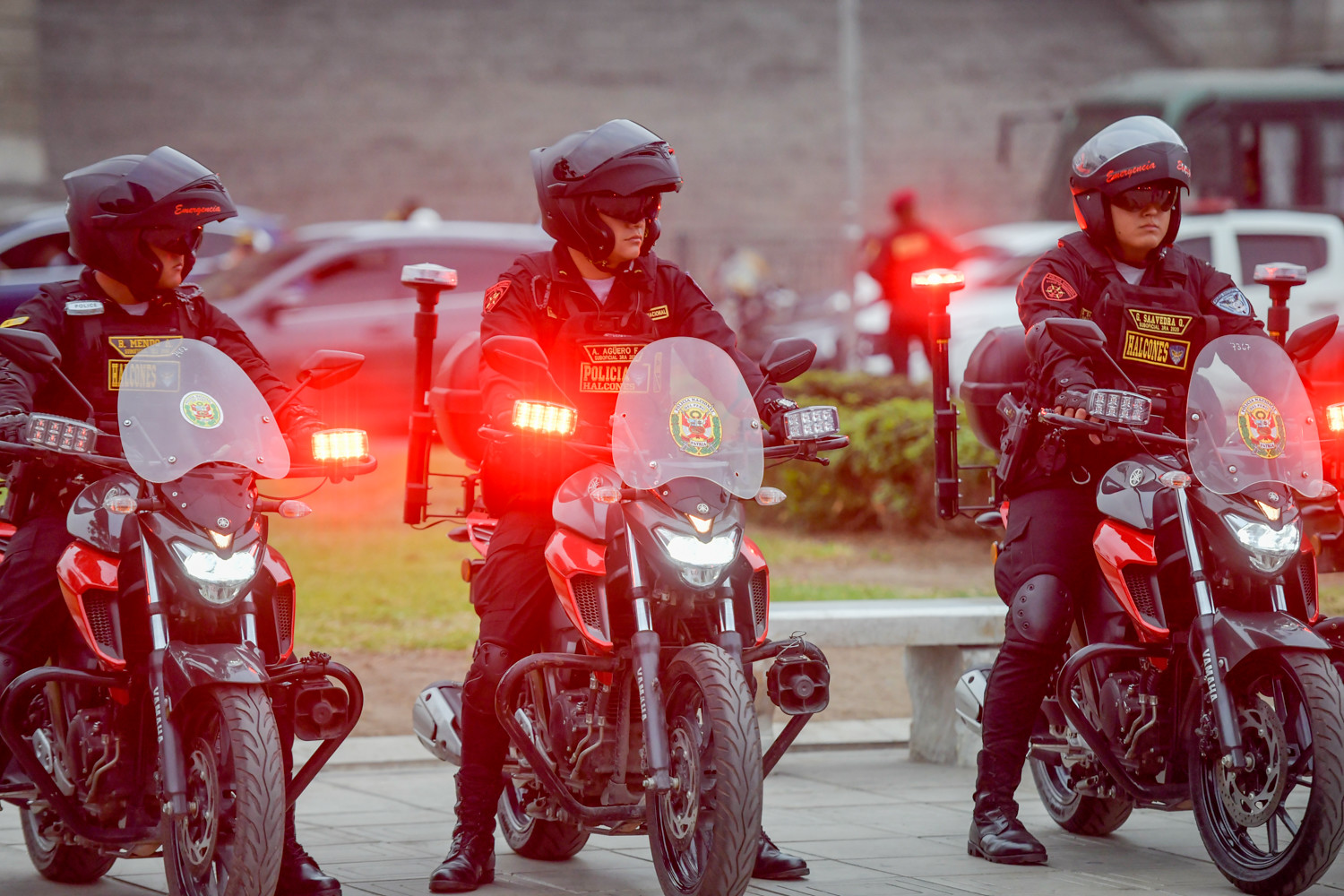 Policías motorizados para la seguridad ciudadana