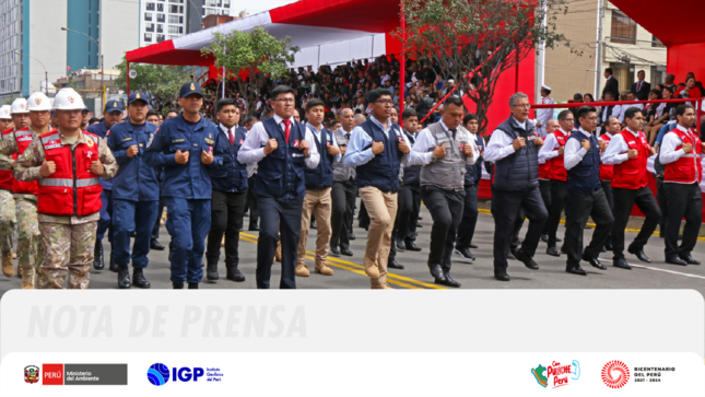 IGP presente en la Gran Parada y Desfile Cívico Militar 2023 1