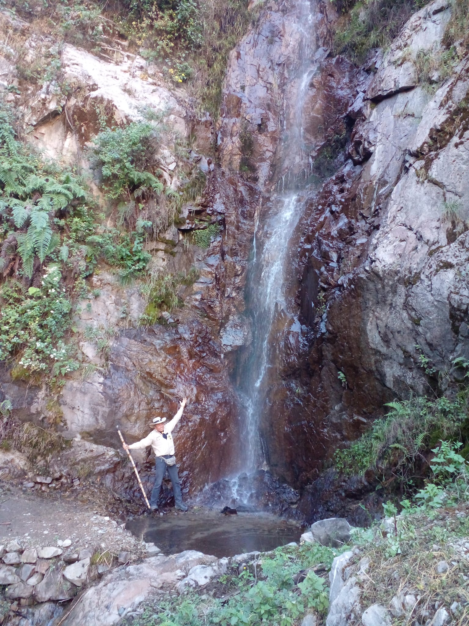 Hoy realizamos un lindo recorrido por sus recursos turísticos del anexo de Ayas