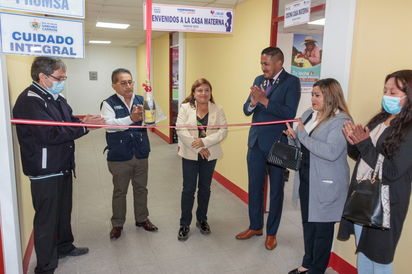 Inauguración de la Casa Materna Kawsay Wasi.
