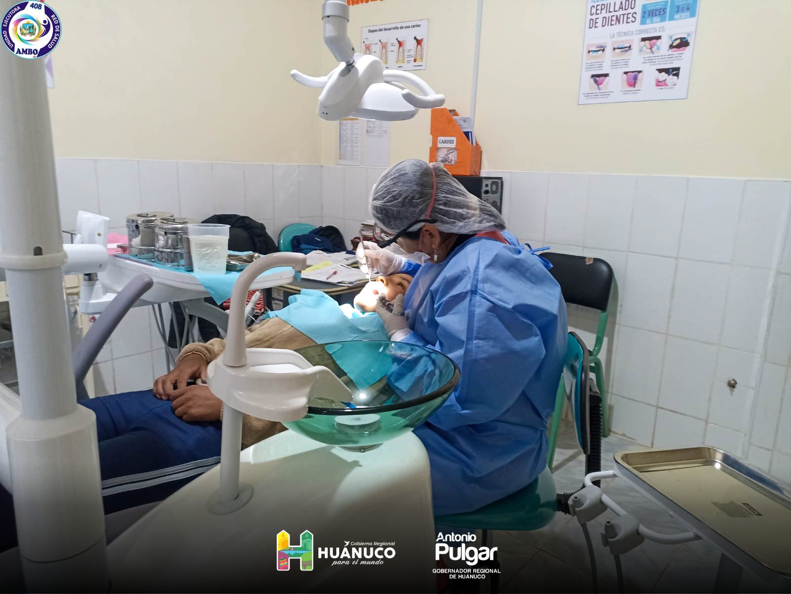 La Red de Salud Ambo entregó un moderno Sillón Odontológico 