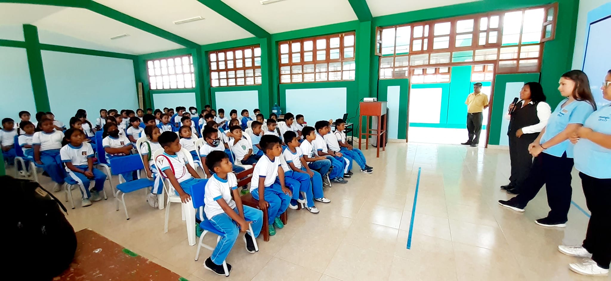 Primer Encuentro de Familias para una Convivencia Armoniosa en la I.E 14081 de Nuevo Sinchao Chico