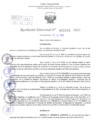 Vista preliminar de documento Resolución Directoral N° 2022 -2023 