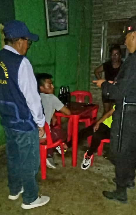 Operativo a Bares y Cantinas Clandestinas