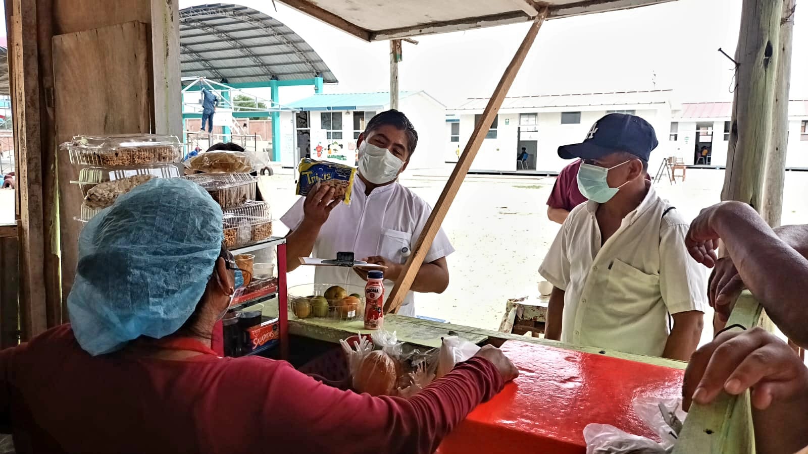 verificando vectores de dengue y alimentos