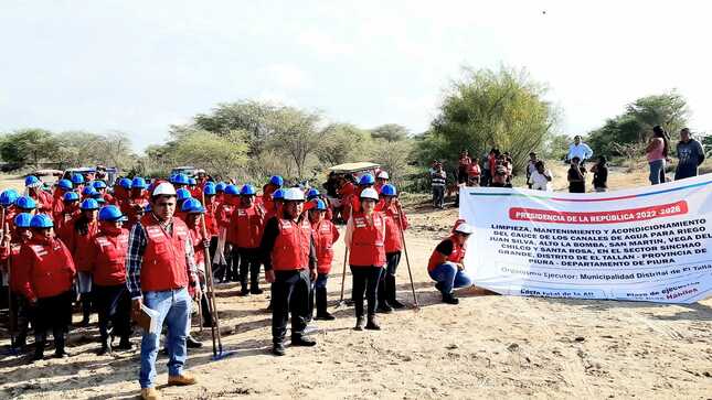 Inauguración e Inicio de Actividades del Programa Lurawi Perú Sector Sinchao Grande