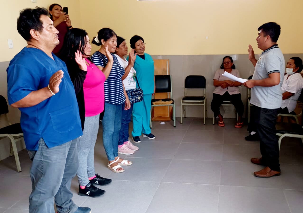 Juramentación e Instalación del nuevo equipo del CLASS Nuevo Tallán