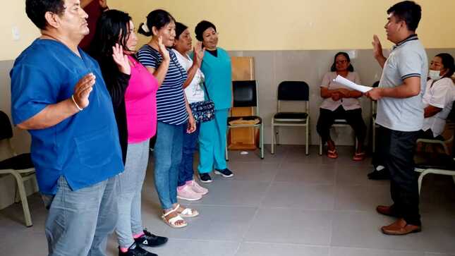 Juramentación e Instalación del nuevo equipo del CLASS Nuevo Tallán
