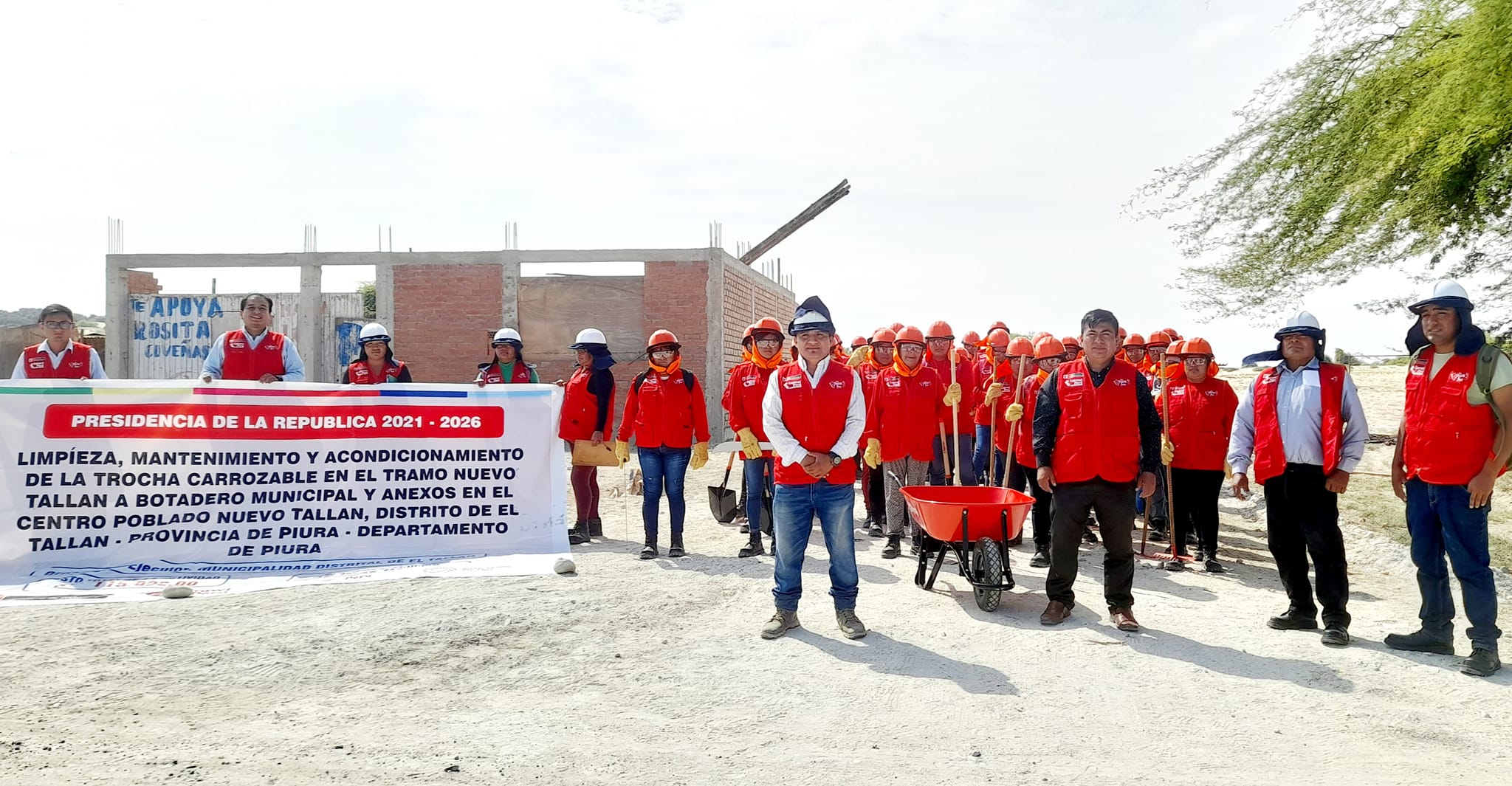 Inauguración e Inicio de Actividades del Programa Lurawi Perú Sector Panamericana.