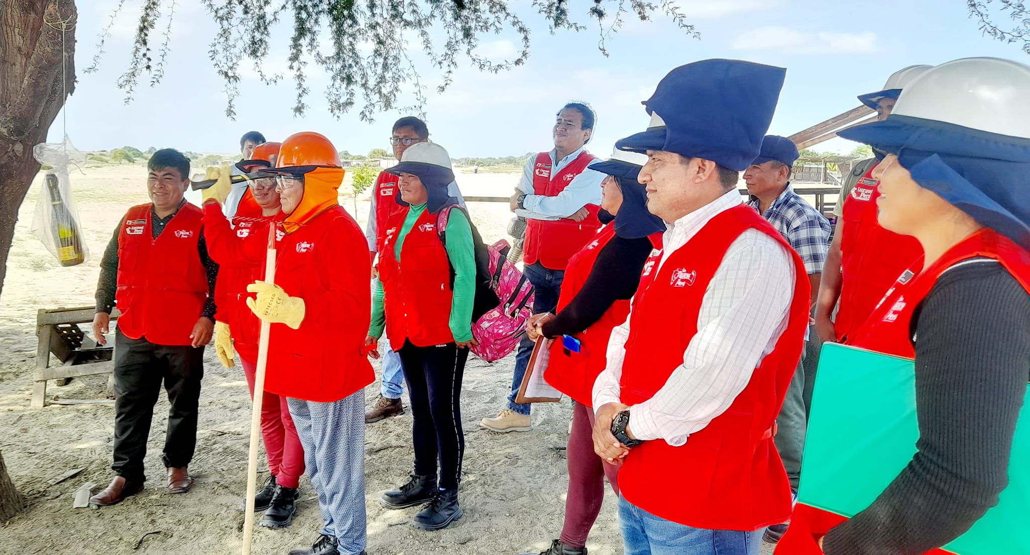 Inauguración e Inicio de Actividades del Programa Lurawi Perú Sector Panamericana.