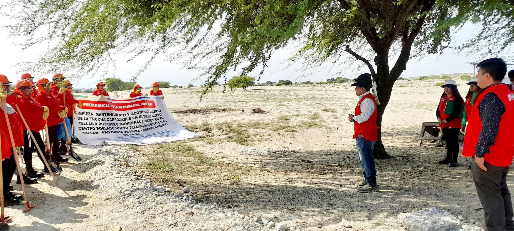 Inauguración e Inicio de Actividades del Programa Lurawi Perú Sector Panamericana.