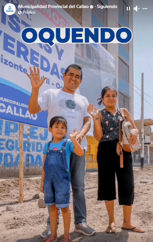 Trabajamos intensamente para mejorar las condiciones de vida de los vecinos chalacos