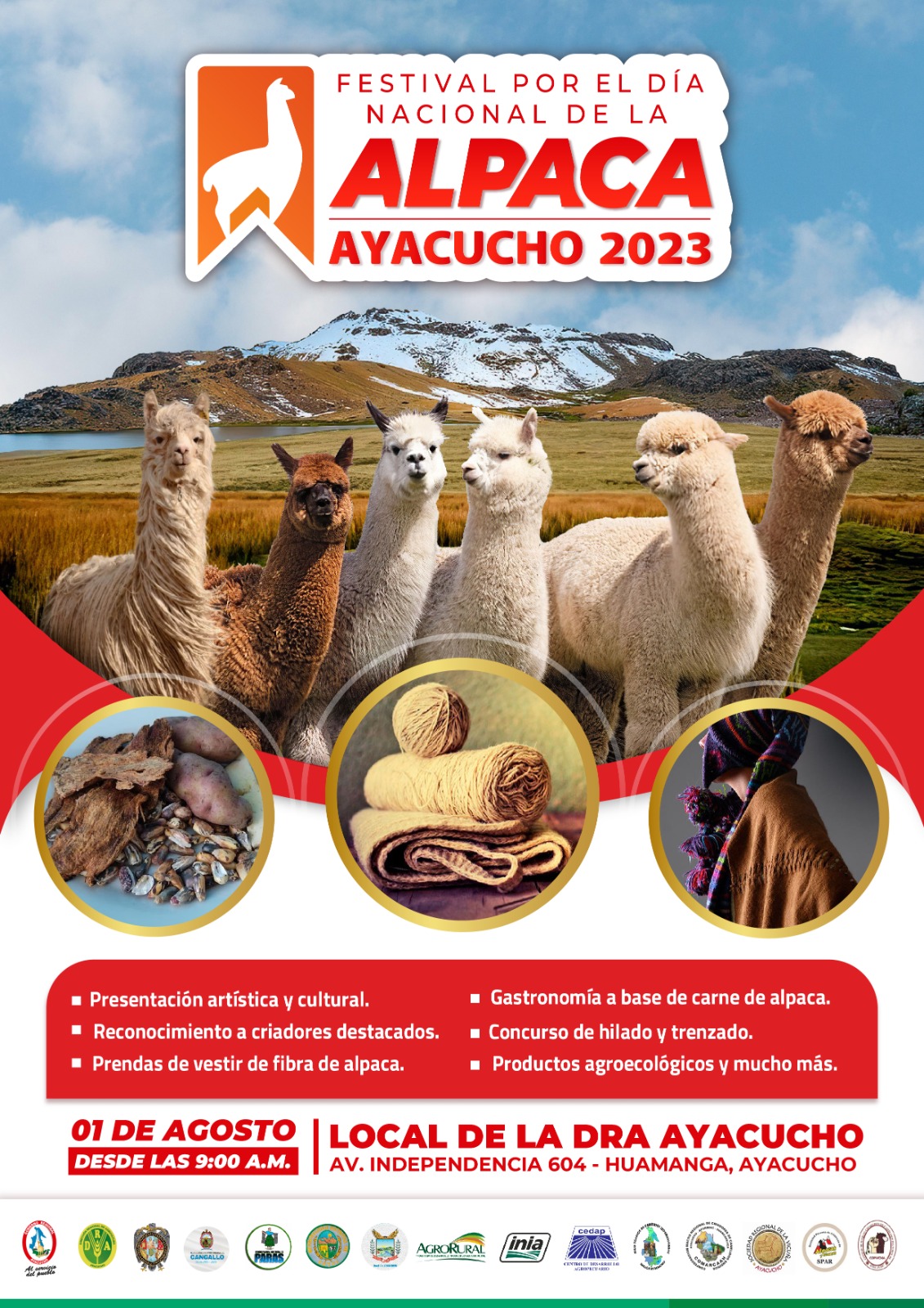 ¡Celebra el Día Nacional de la Alpaca en Ayacucho!