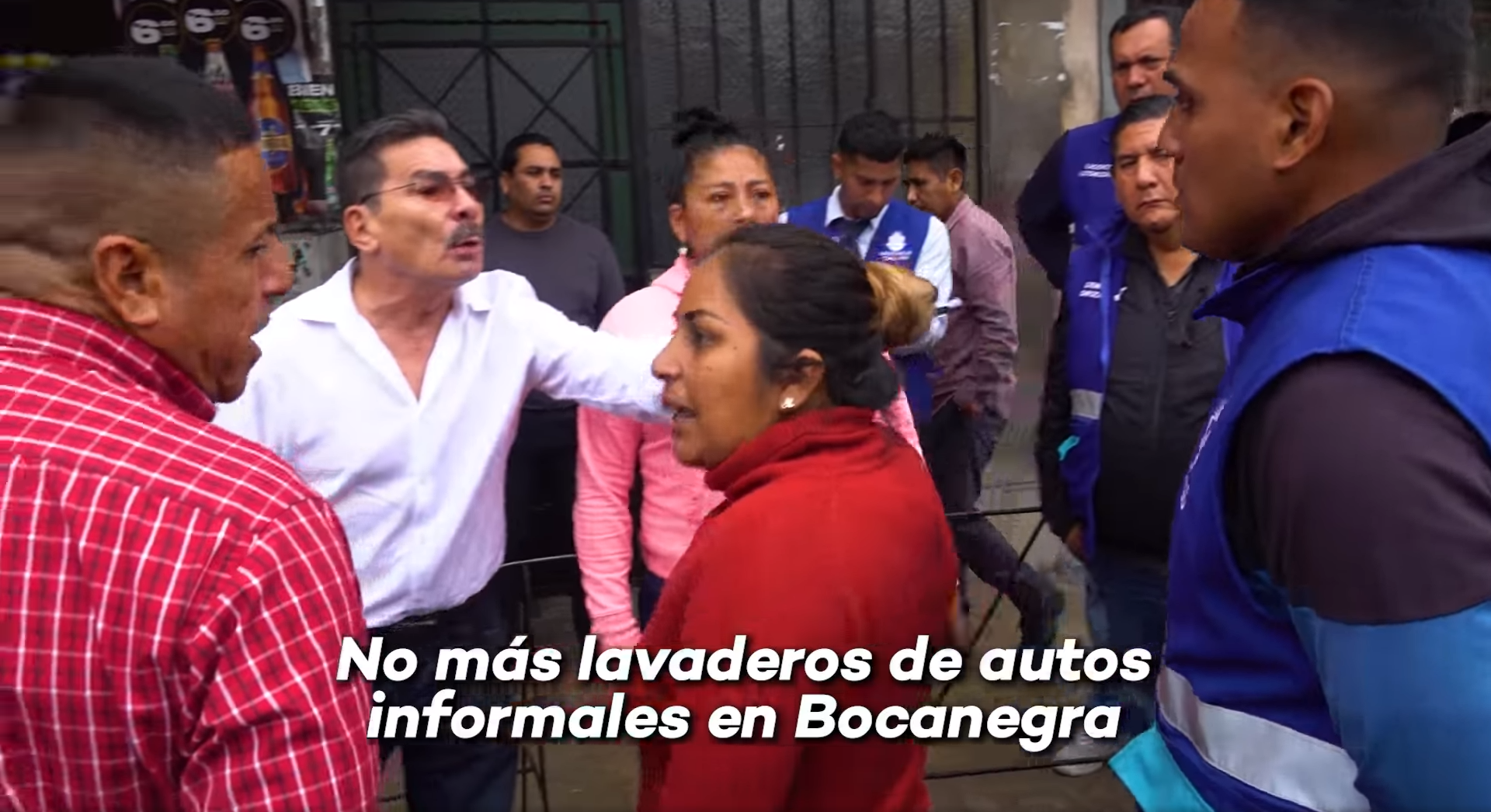 Llegamos a la zona de Bocanegra para erradicar los "Carwash"