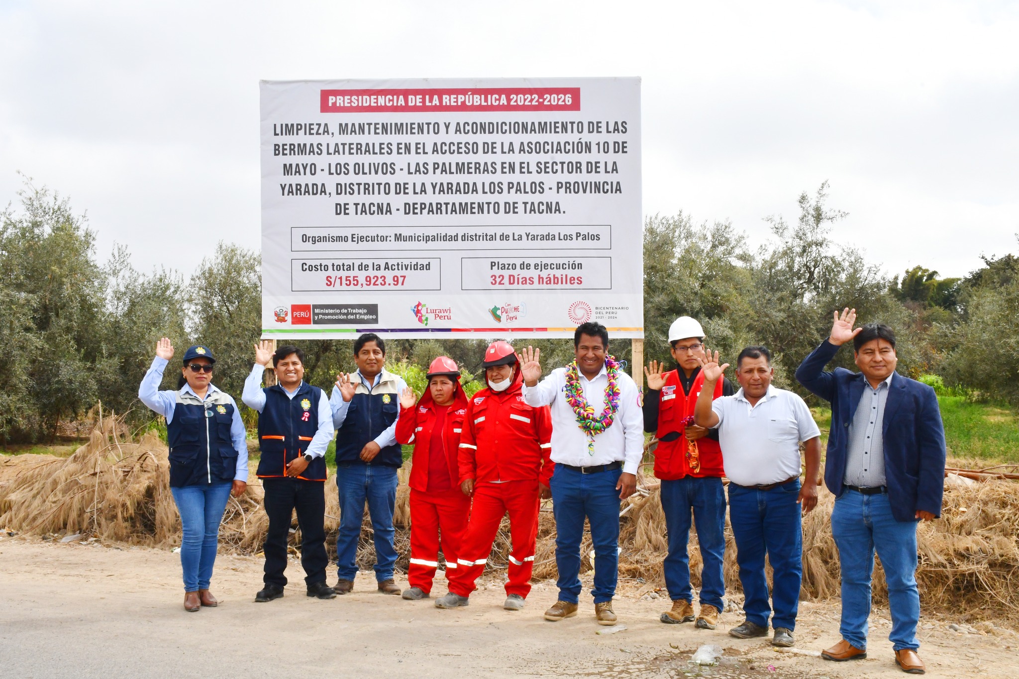 Se brindó trabajos temporales 53 participantes