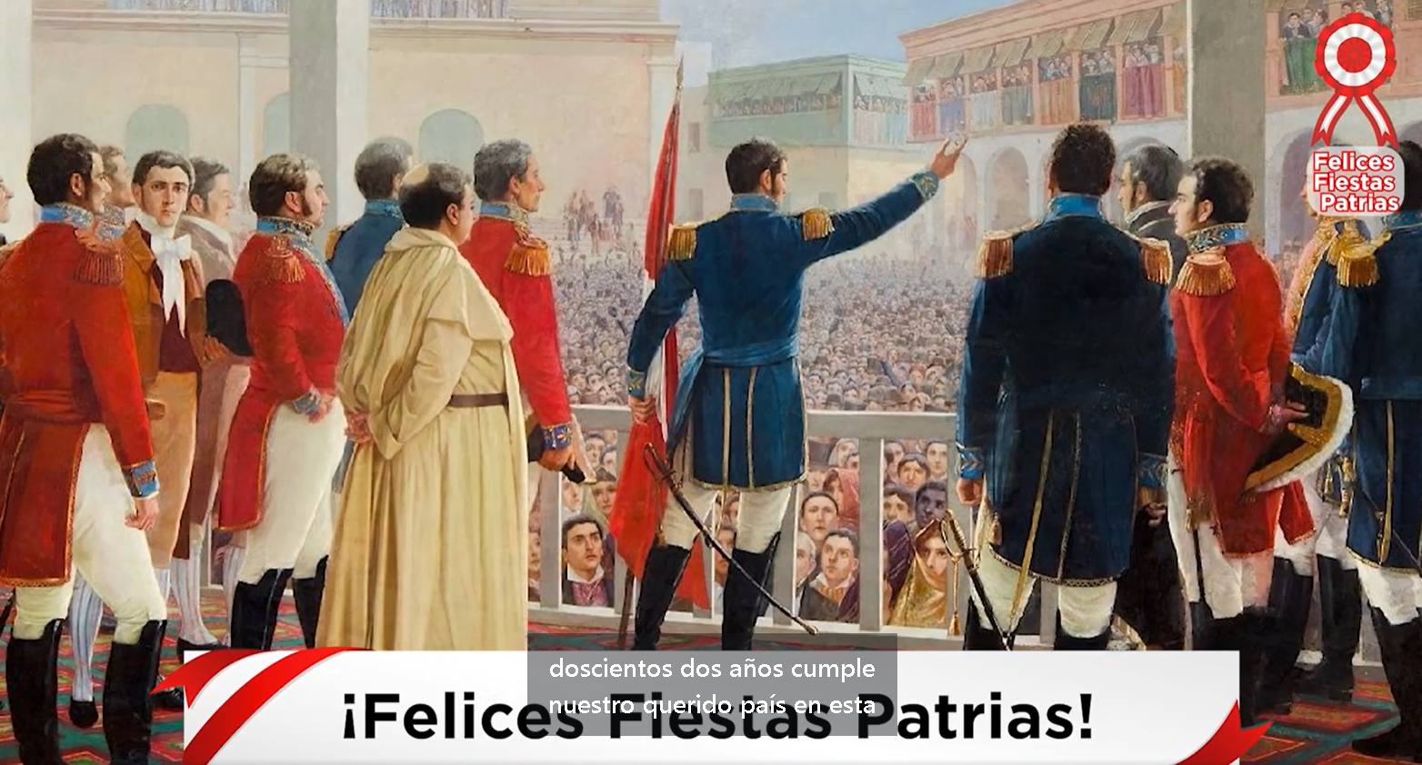 🇵🇪 En el Aniversario 202 de la Proclamación de la Independencia Nacional, nuestro alcalde Jesús Gálvez Olivares nos deja un importante mensaje. 
🇵🇪 ¡Felices Fiestas Patrias 2023! 🇵🇪