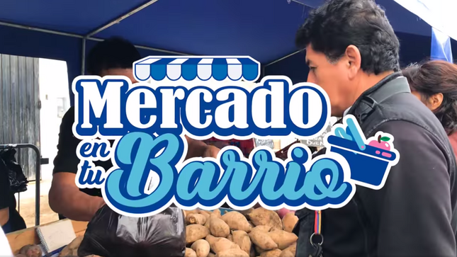 Llevamos a Oquendo una edición más de “Mercado en tu barrio”