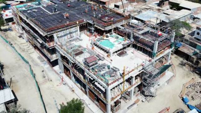 Construcción de establecimiento de salud Tacalá supera avance programado