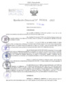 Vista preliminar de documento Resolución Directoral N° 2025 -2023 