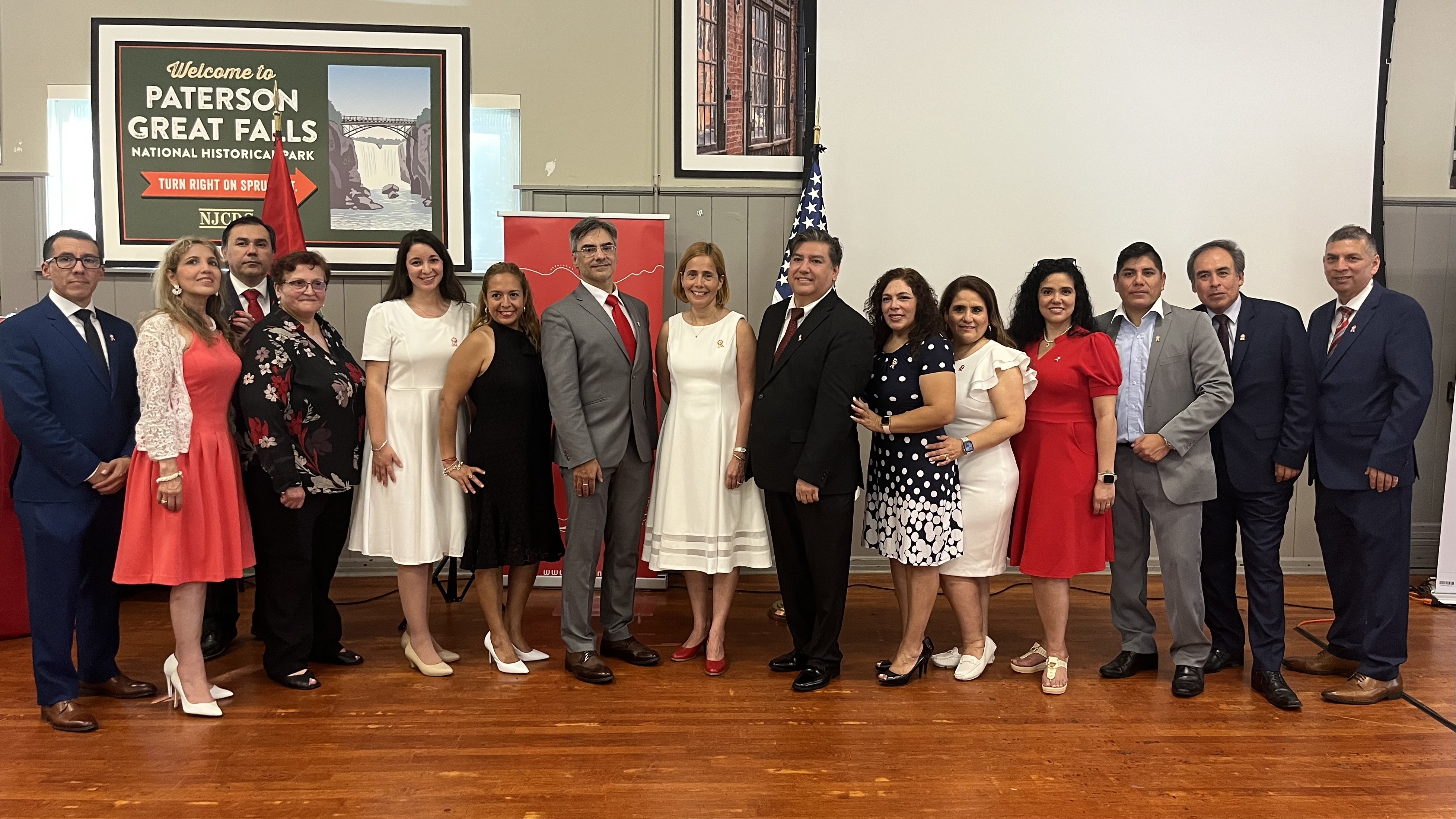 Se realizaron diversos eventos conmemorativos de la Independencia del Perú en la ciudad de Paterson, Nueva Jersey