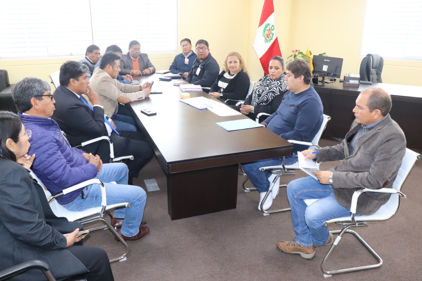 Gobernadora Regional y alcaldes toman medidas ante reducción de canon minero