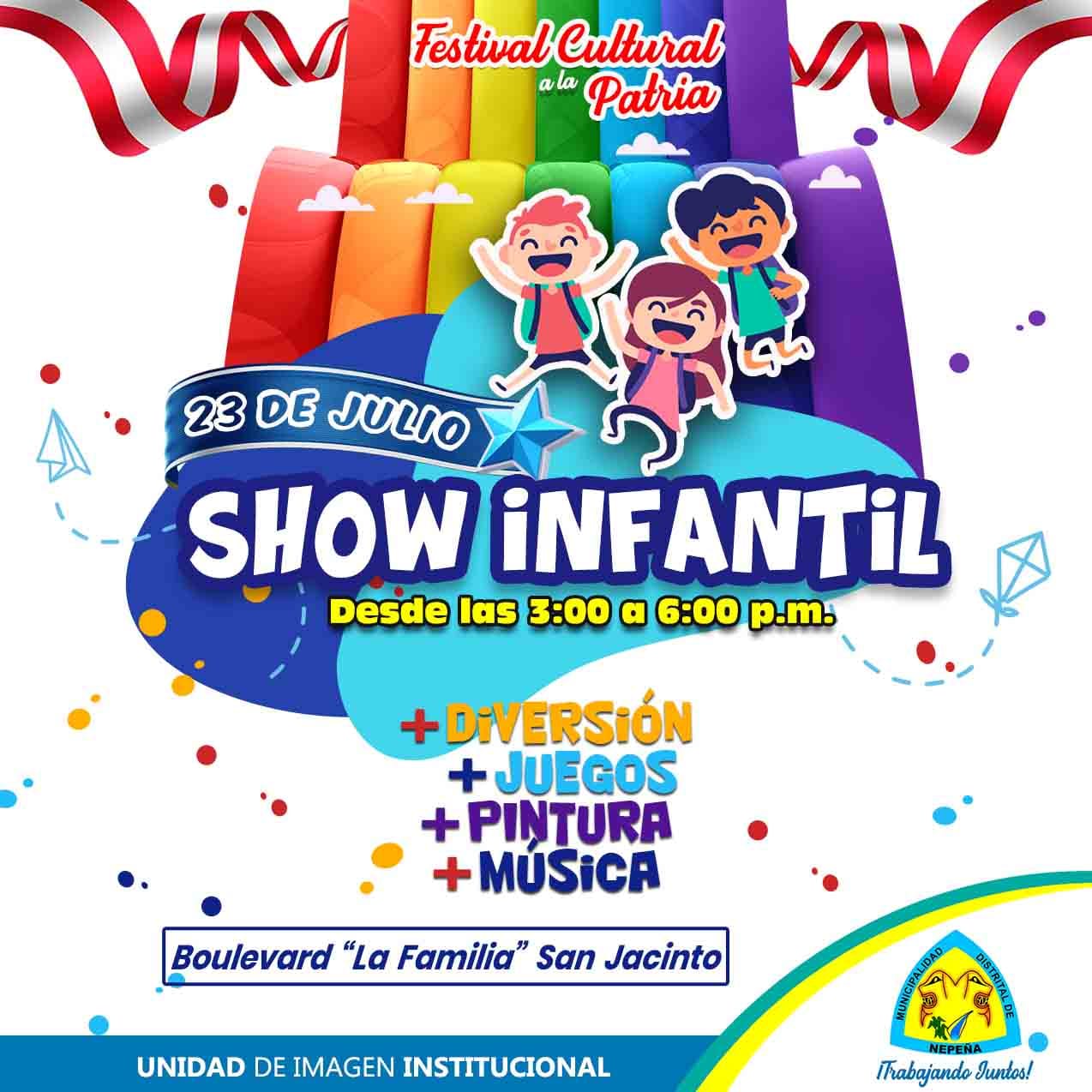  Gran Show Infantil por Fiestas Patrias