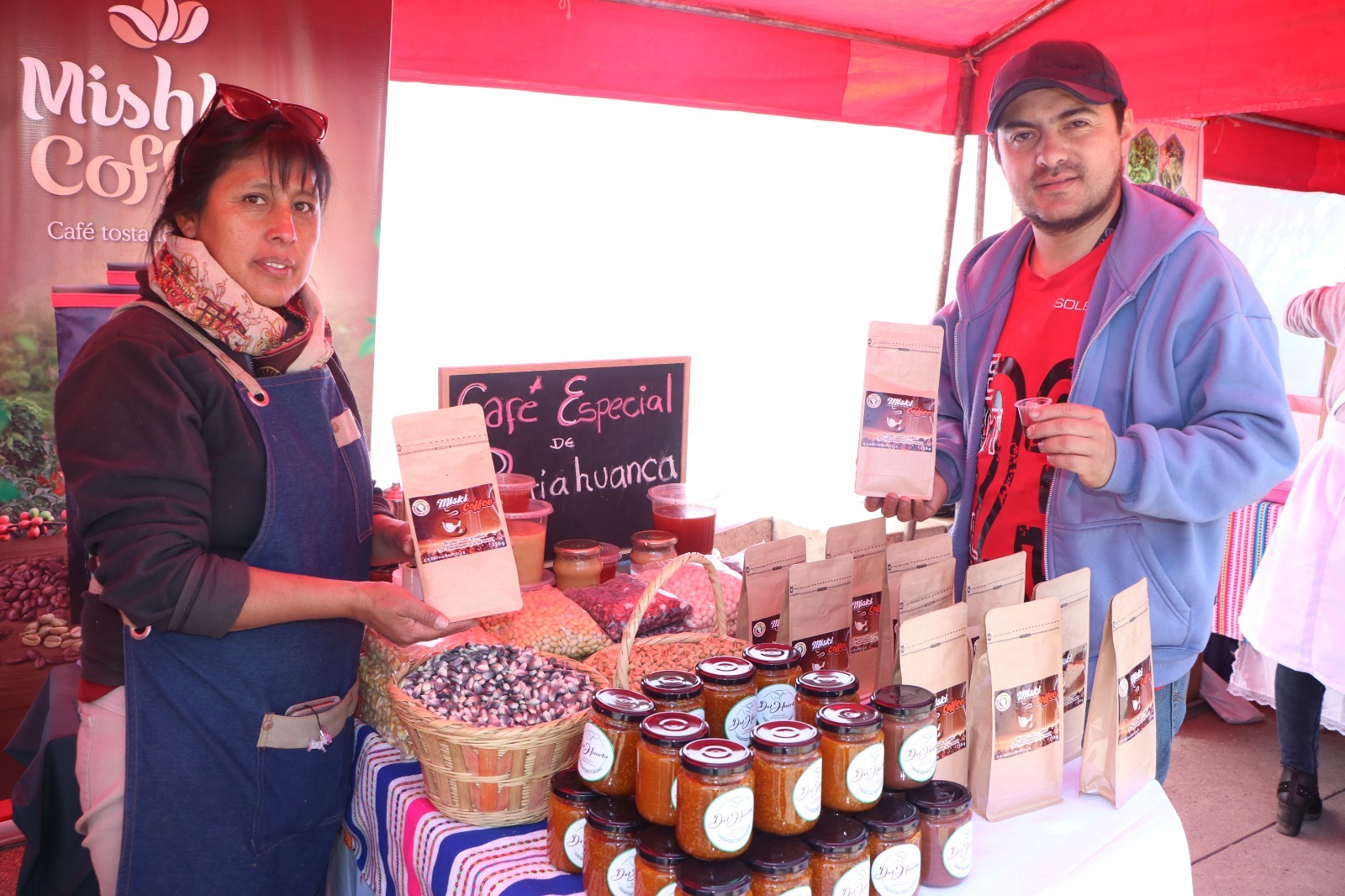 Huancayo también
produce café del bueno
