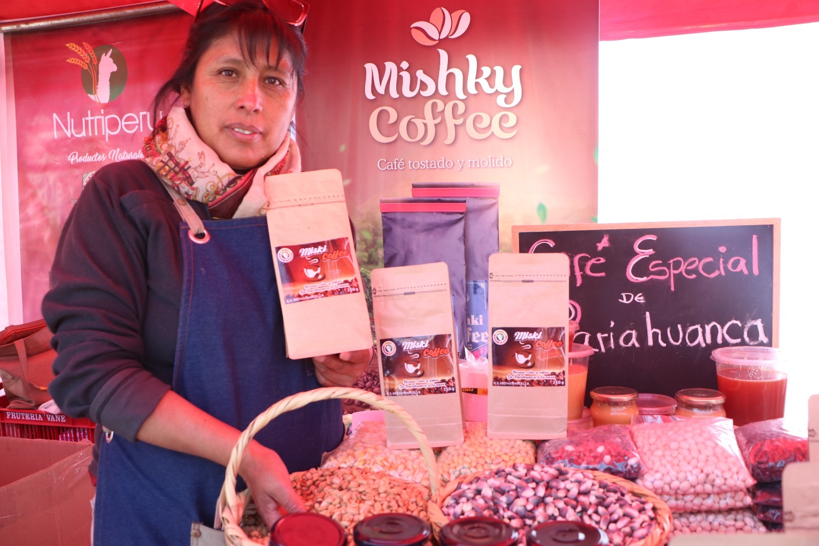 Huancayo también
produce café del bueno