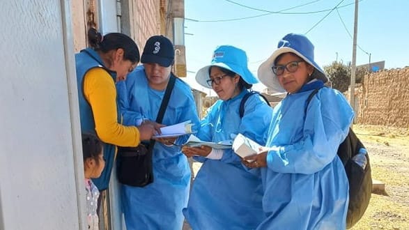 Puno realizan barrido integral para prevenir la anemia en la provincia de San Román