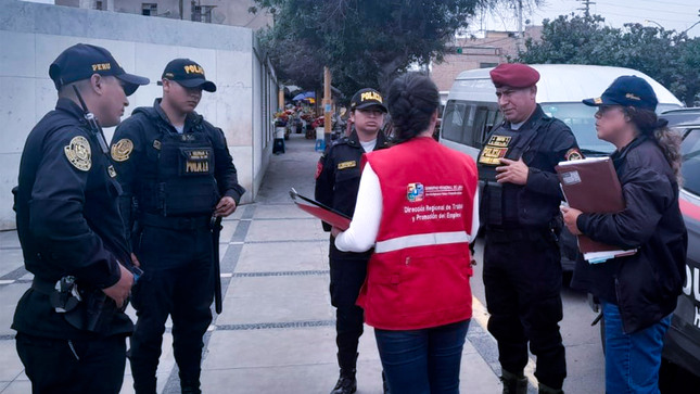 Despliegan operativos para erradicar el trabajo infantil y forzoso en distritos de Santa María y Hualmay 